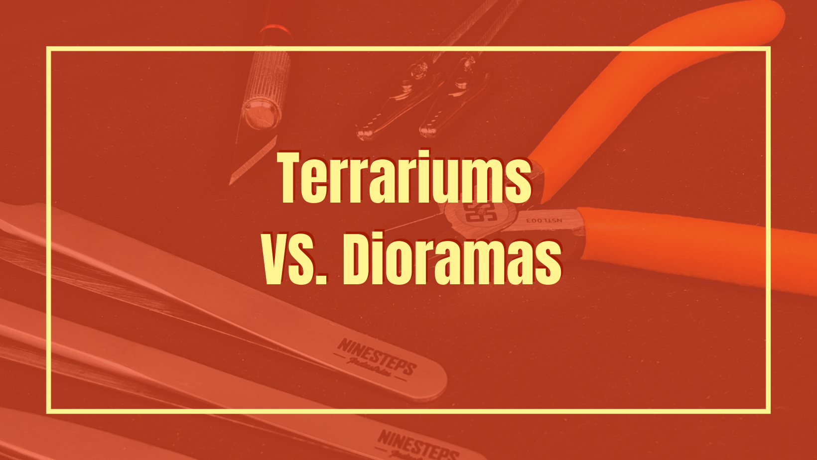 Terrariums vs. Dioramas | A Modeller’s Guide