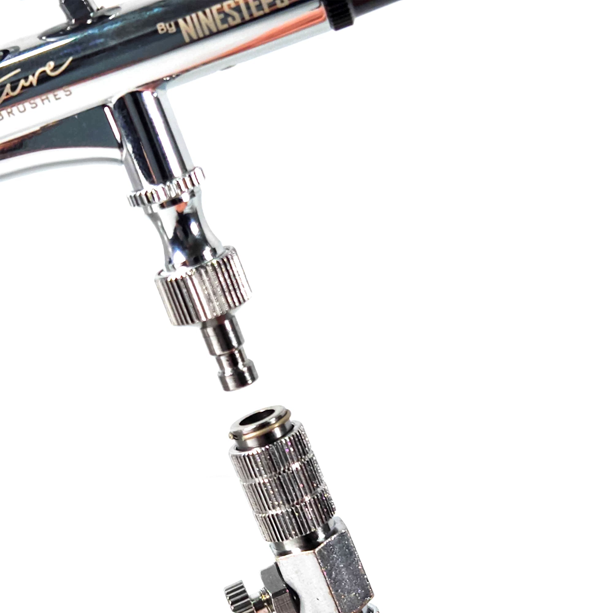 NINESTEPS Airbrush Quick Release with MAC Valve