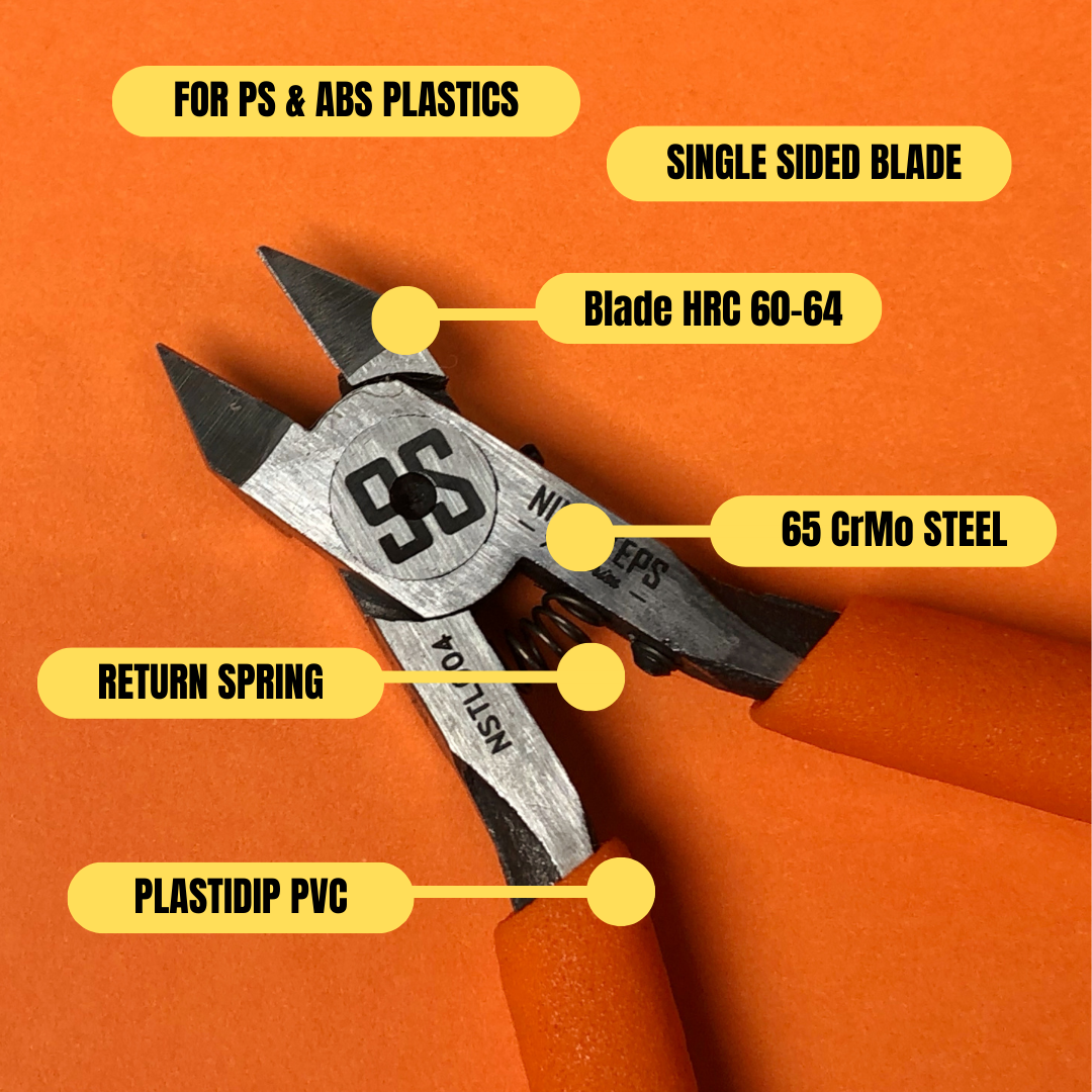 NINESTEPS Premium Side Cutter / Nipper (Super Slim Jaw)