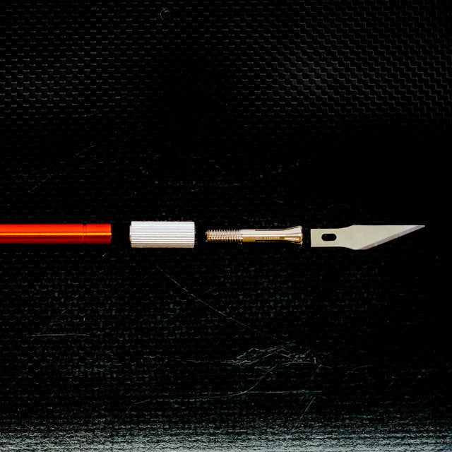 NINESTEPS Premium Hobby Knife w 5 spare blades