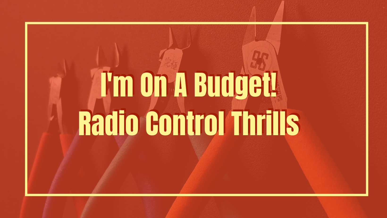 I'm On A Budget! Radio Control Thrills