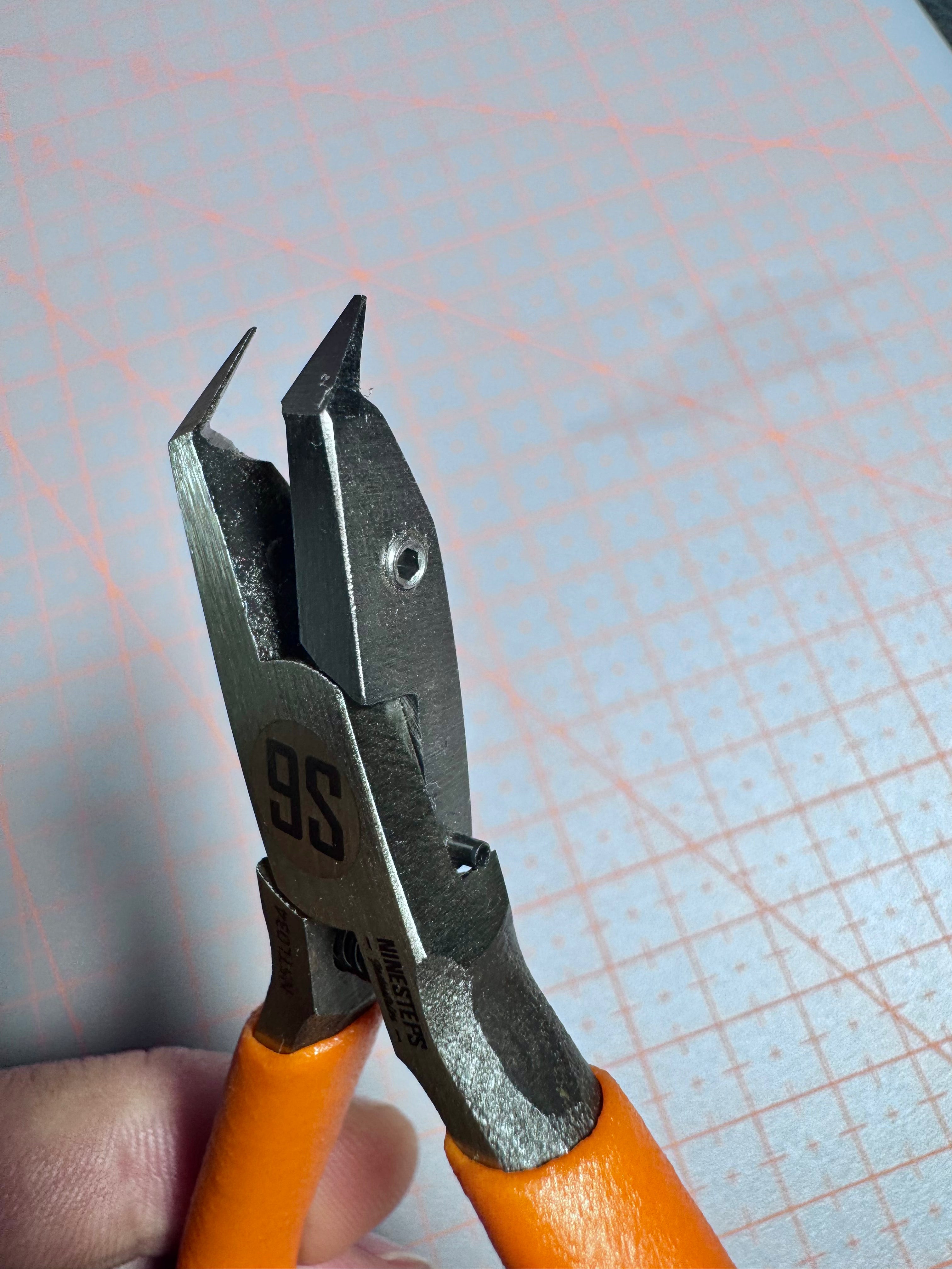 NINESTEPS Premium Side Cutter / Nipper 45 deg (Super Slim Jaw) **PRE-ORDER