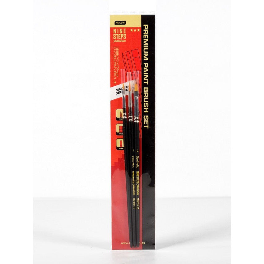 NINESTEPS Premium Paint Brush Set