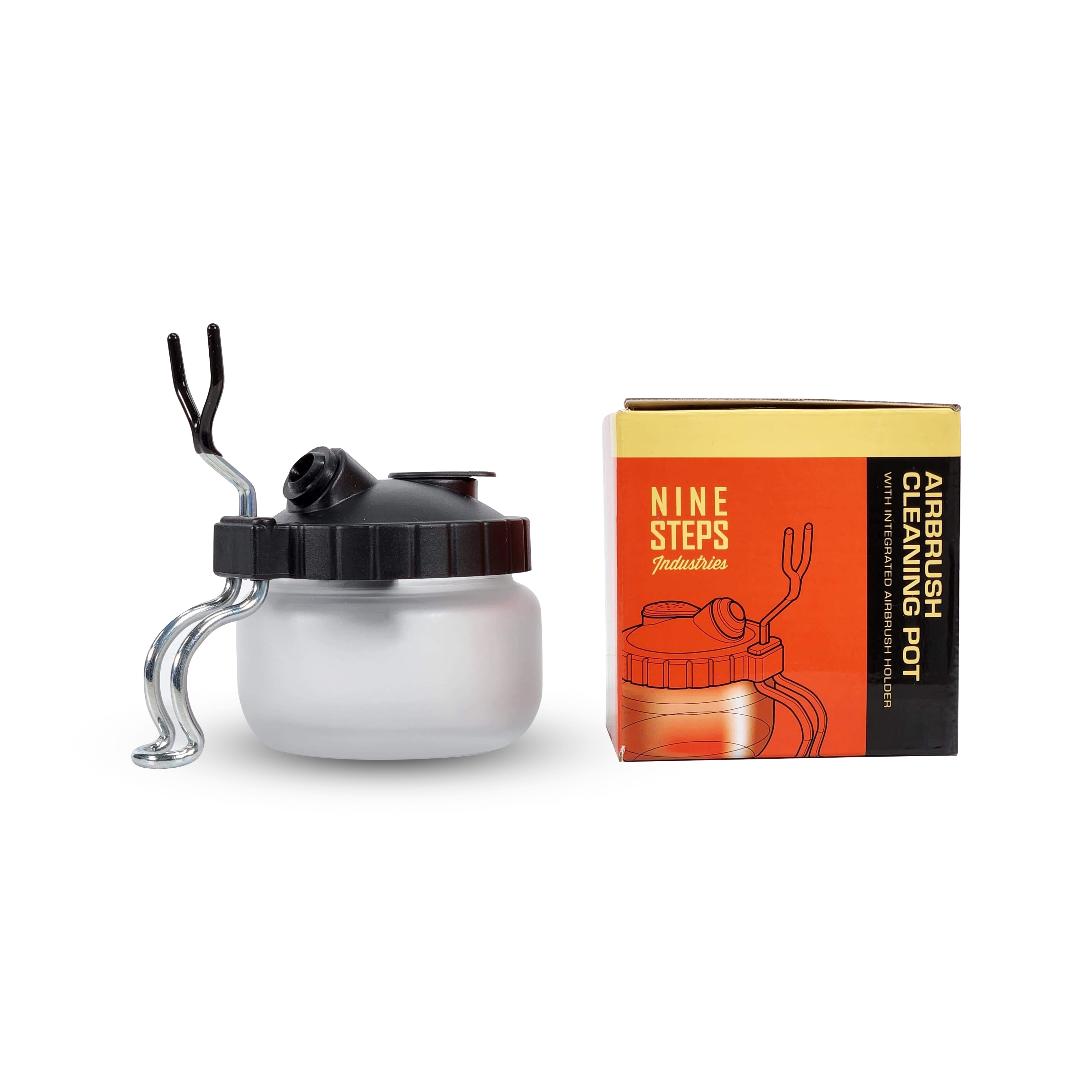 Airbrush Cleaning Pot with Stand - Tanado Airbrush